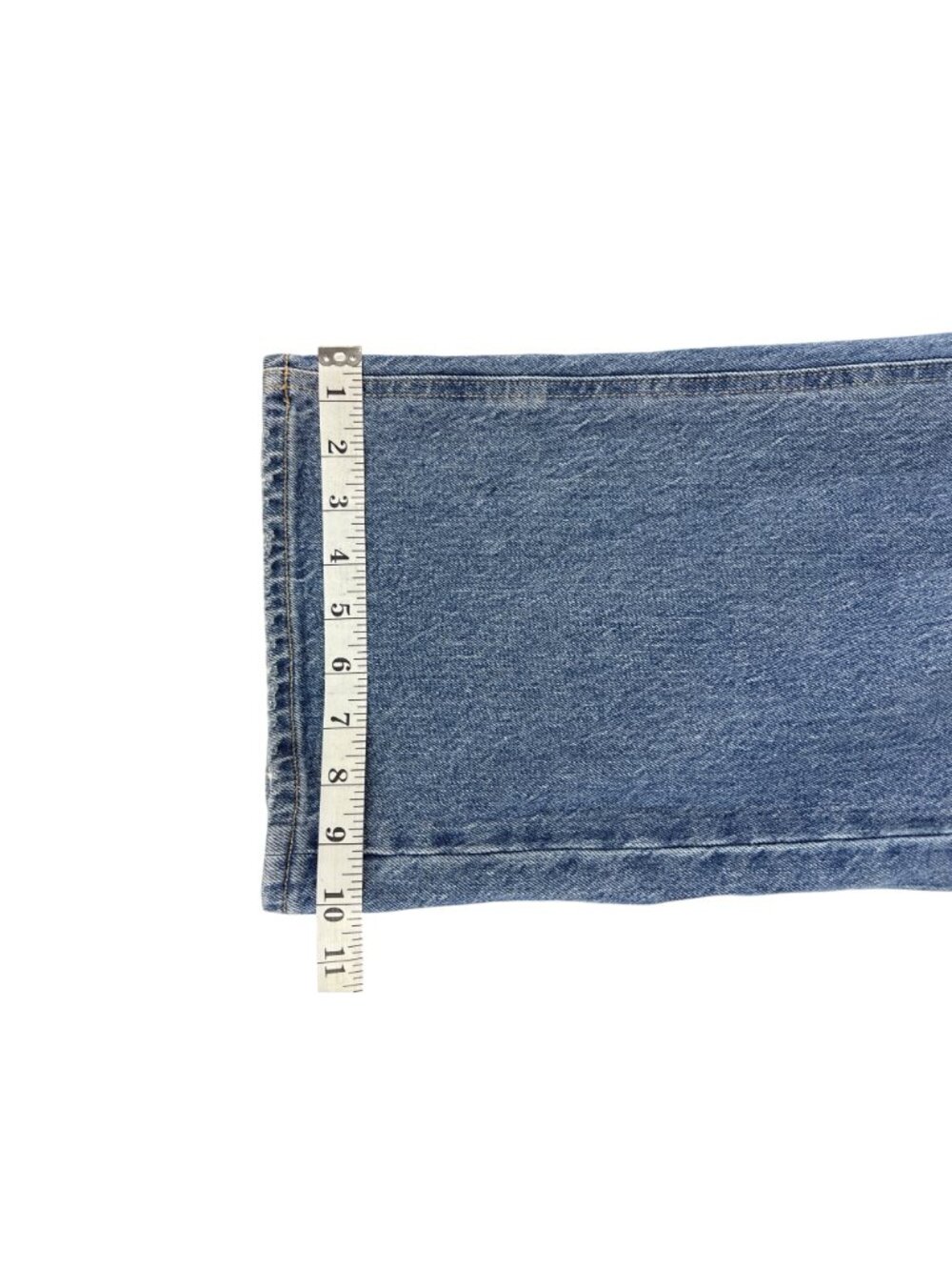 Old Navy Extra High-Rise Sky-Hi Wide Leg Baggy Jeans Medium Wash Denim Size 6 - Picture 15 of 16
